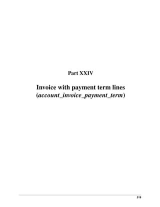 Part XXIV

Invoice with payment term lines
(account_invoice_payment_term)

519

 