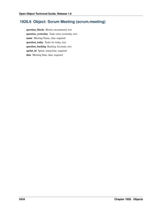 Openobject technical guide