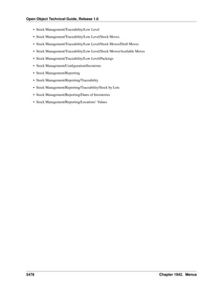 Openobject technical guide