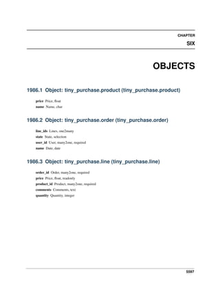 Openobject technical guide