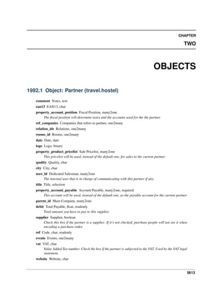 Openobject technical guide