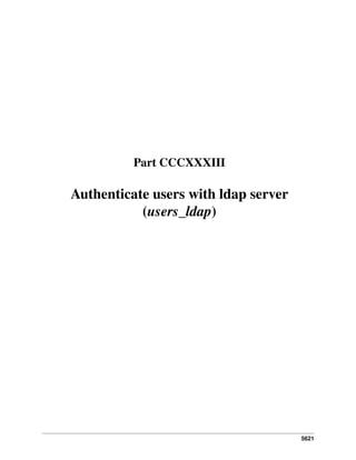 Openobject technical guide
