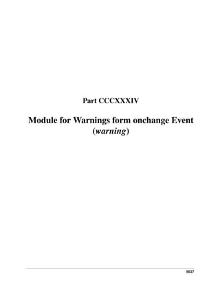 Openobject technical guide