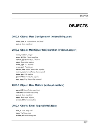 Openobject technical guide
