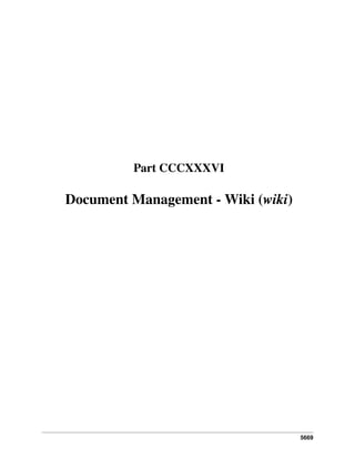 Openobject technical guide