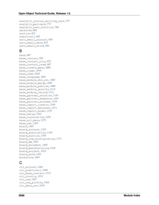 Openobject technical guide