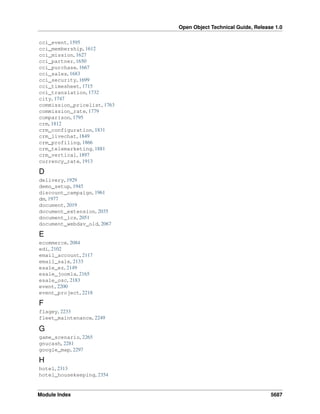 Openobject technical guide