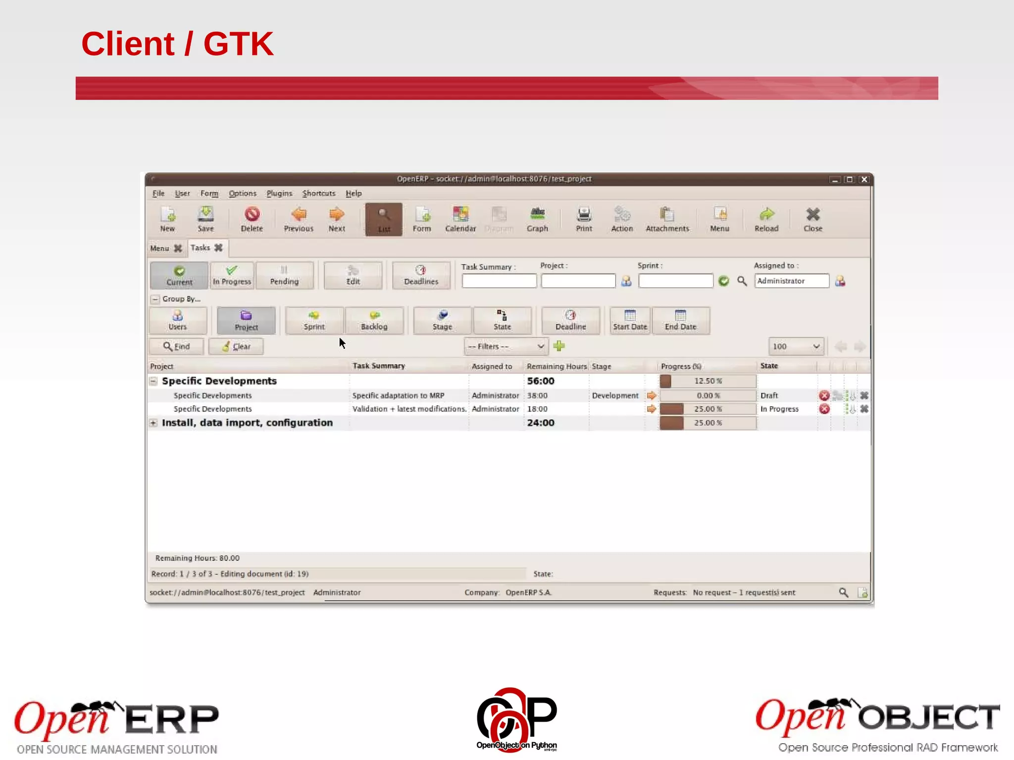 Client / GTK
 