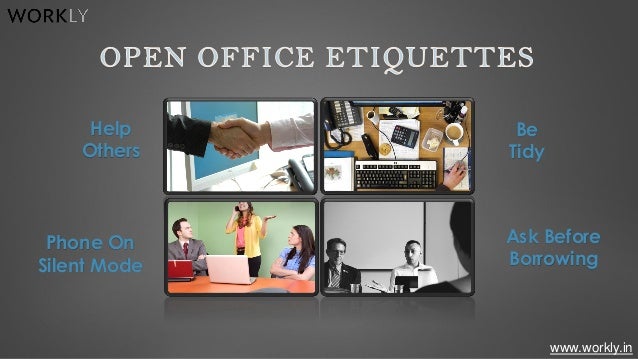 open office etiquette