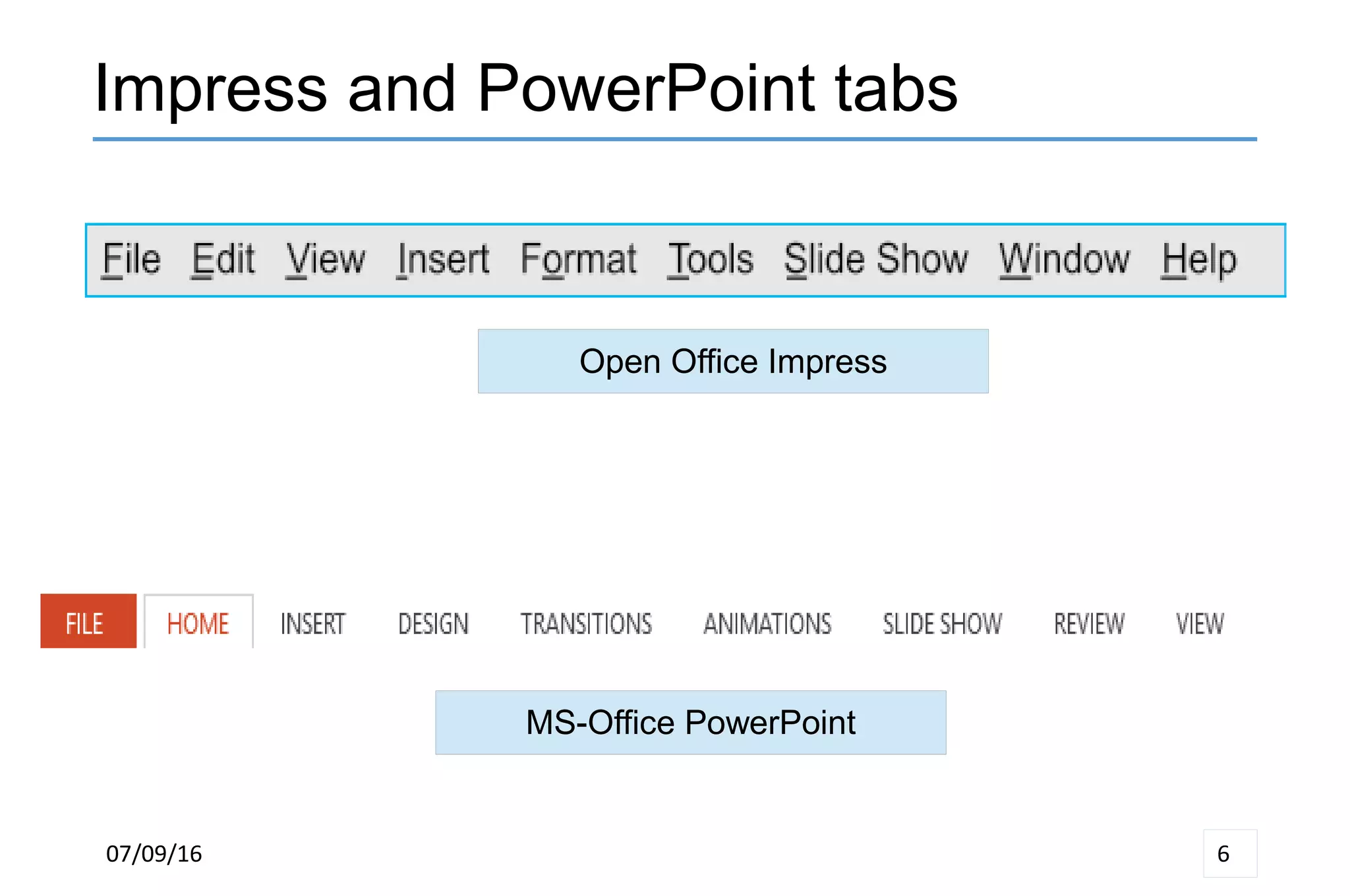 Open office impress | PDF