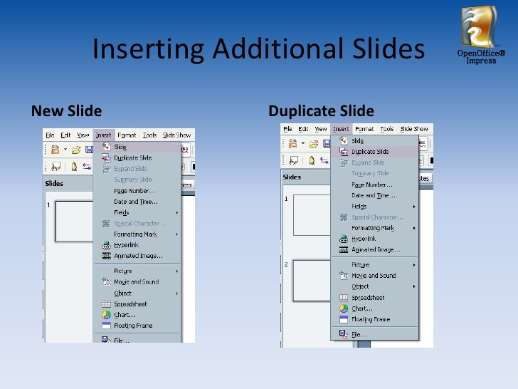 Open Office Impress Tutorial