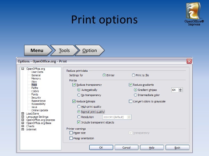 Open Office Impress Tutorial