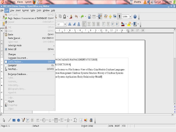 How To Use Open Office WordProcessor