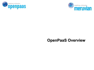 OpenPaaS Overview
 