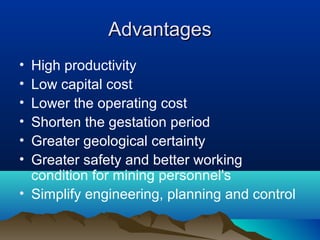 Open pit mining | PPT