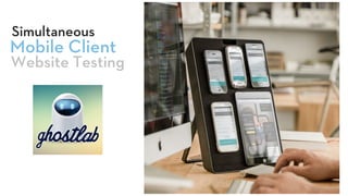 Mobile Client
Simultaneous
Website Testing
 