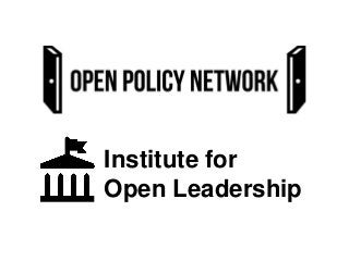 Institute for
Open Leadership
 