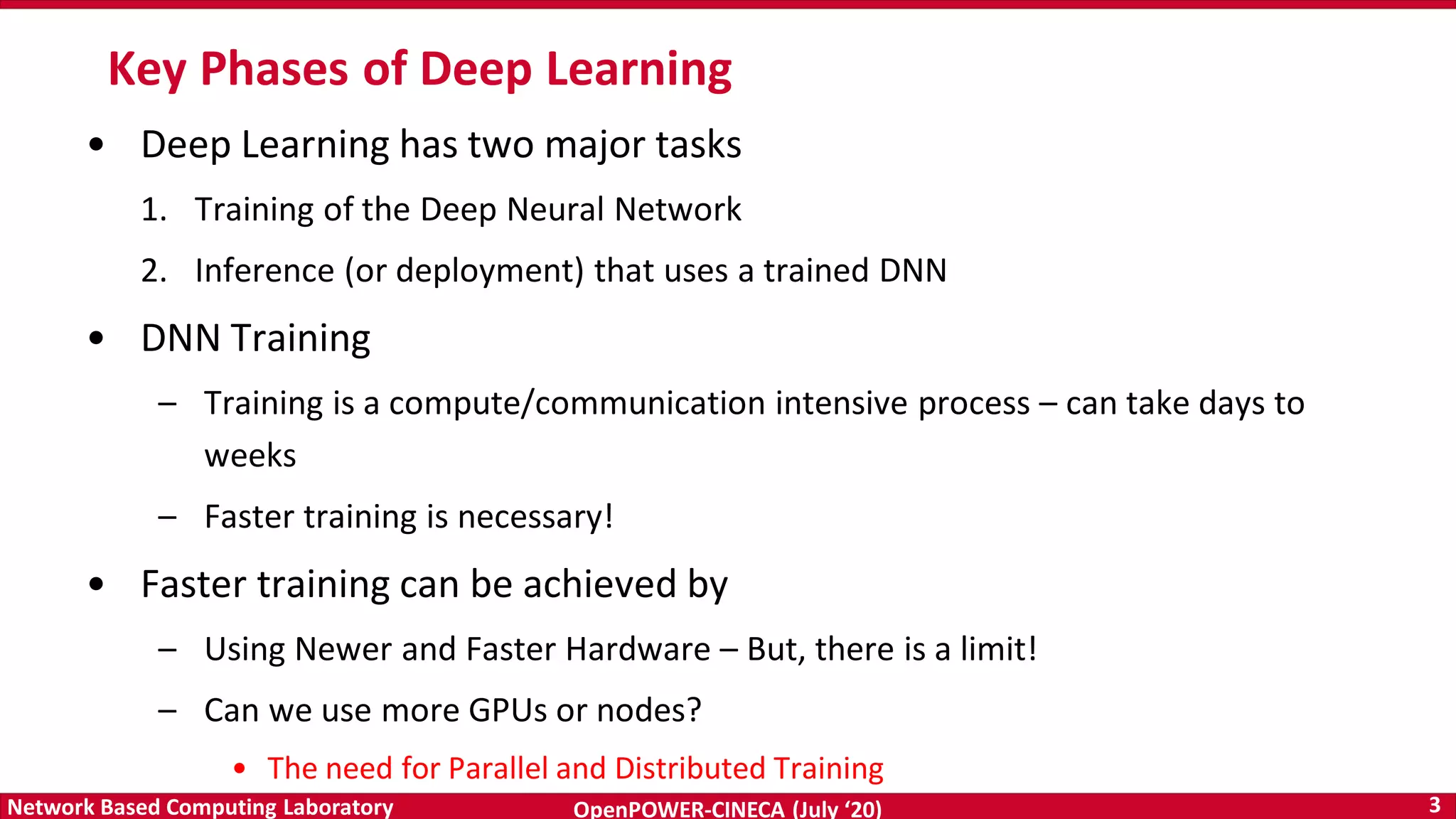 Scallable Distributed Deep Learning on OpenPOWER systems | PPT