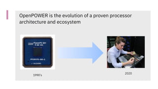 POWER ISA introduction and what’s new in ISA V3.1 (Overview) | PPT