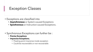 Precise Exceptions POWER ISA introduction and what’s new in ISA V3.1 (Overview) | PDF