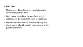 Modified Racquet Incision Foot Approaches to foot and ankle Presentation.pdf