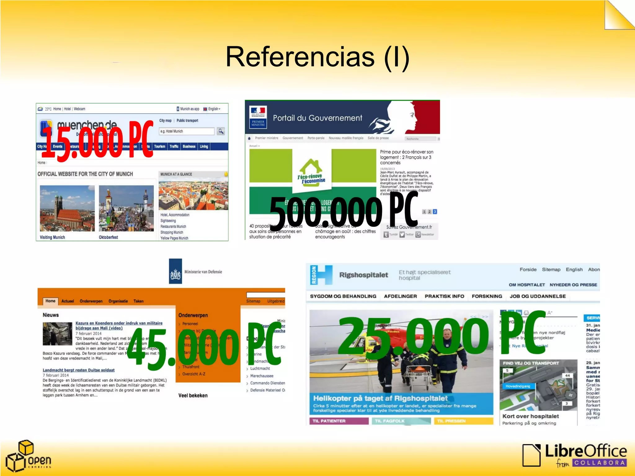 Referencias (I)
 