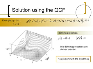 The theory of Non-Markovian Open Quantum Systems | PPT
