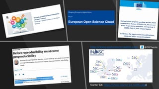 Starter kit: https://inosc-starter-kit.netlify.app/
https://www.openscience-twente.com/ @OSCTwente
16
 