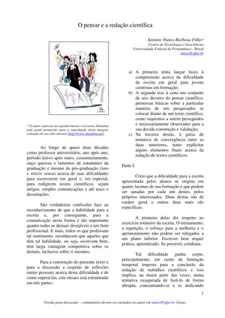 PDF) Código do Trabalho  Stevan Nunes 