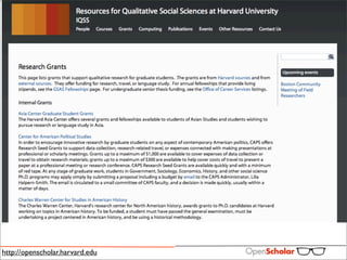 http://openscholar.harvard.edu
 