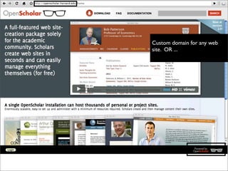 Custom domain for any web
site. OR ...
 