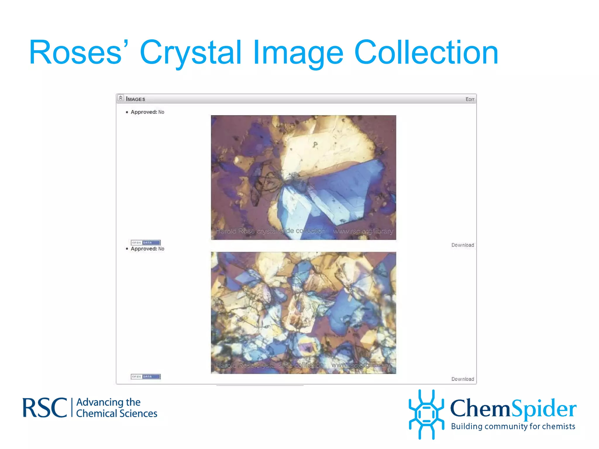 Roses’ Crystal Image Collection 