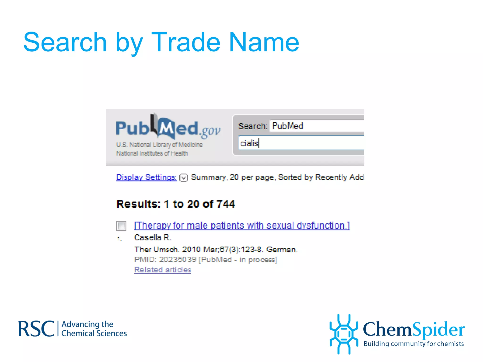Search by Trade Name 