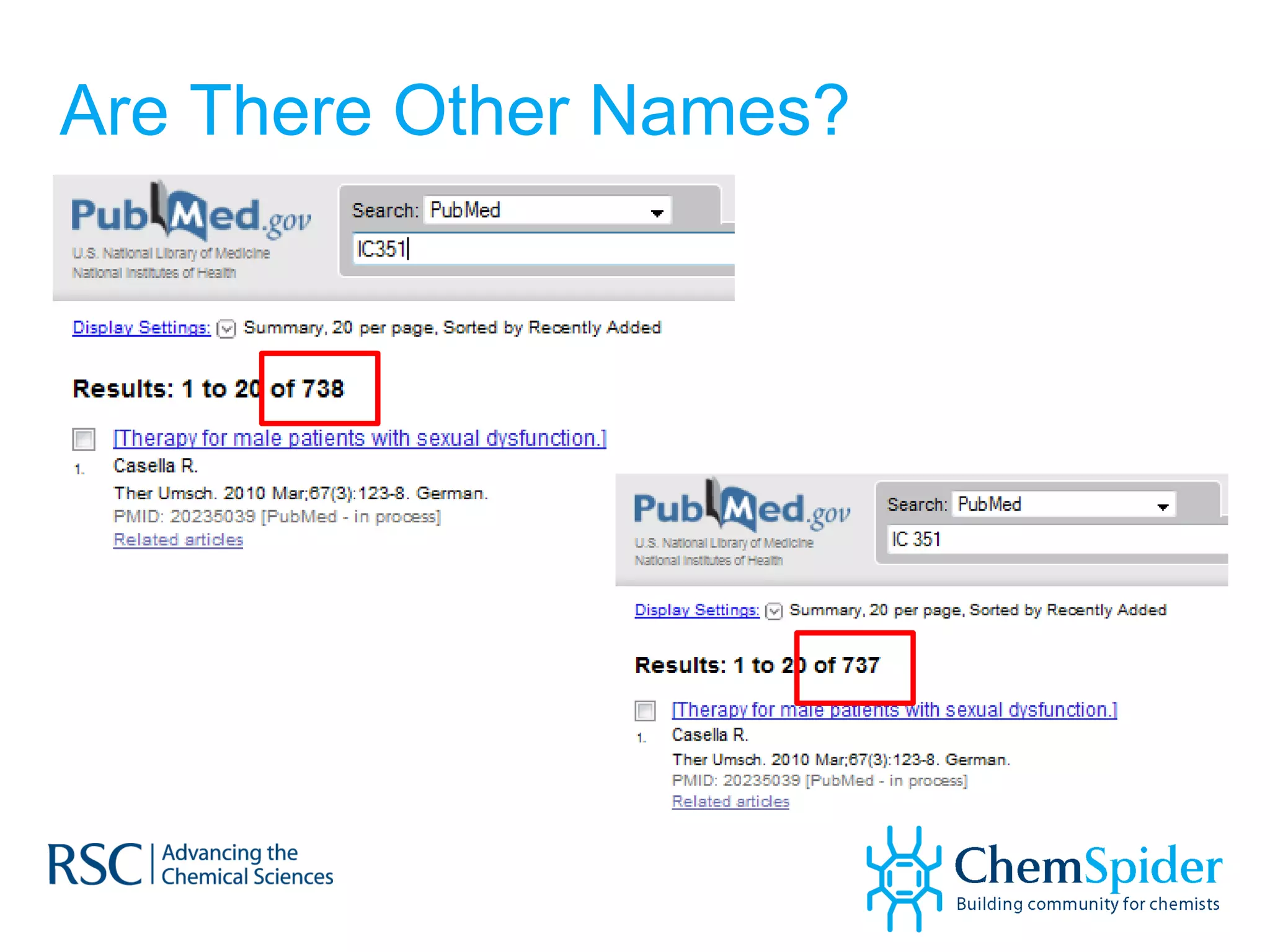 Are There Other Names? 