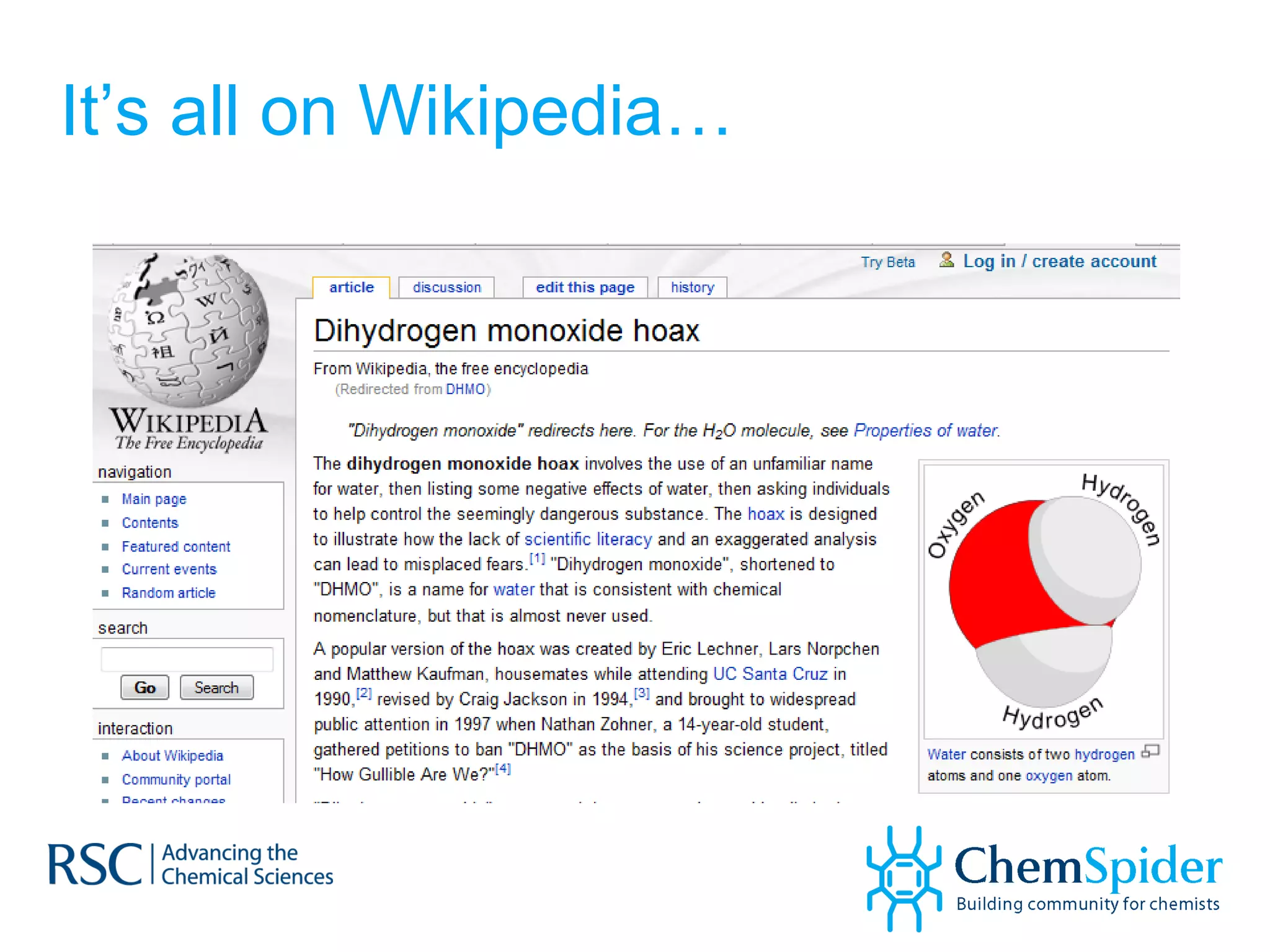 It’s all on Wikipedia… 