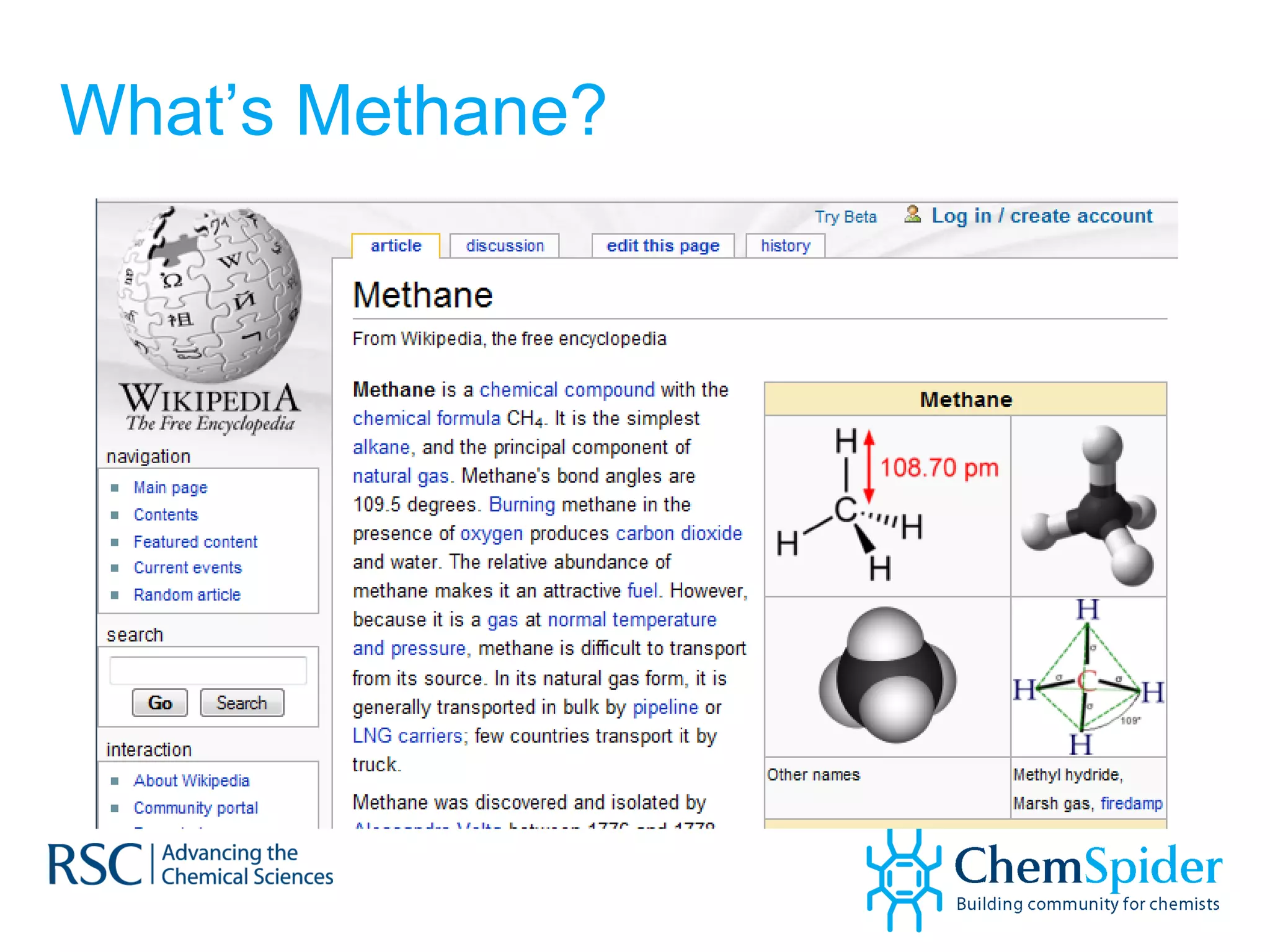 What’s Methane? 