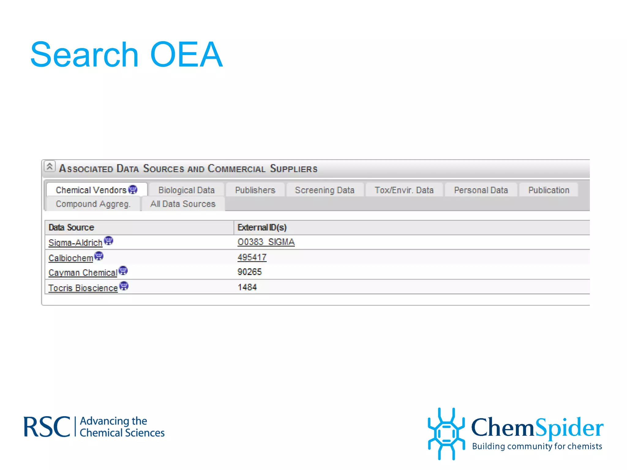 Search OEA 