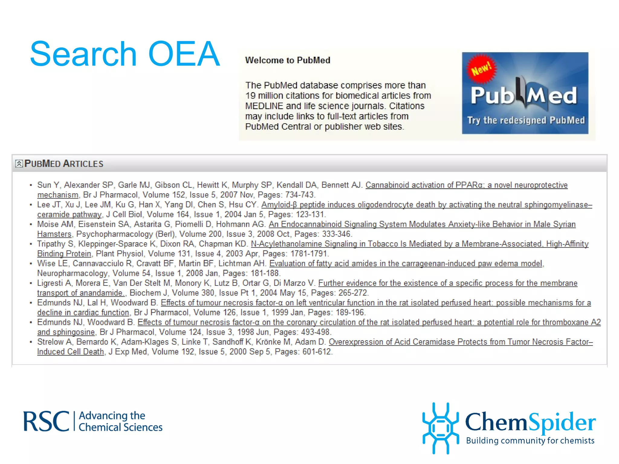 Search OEA 