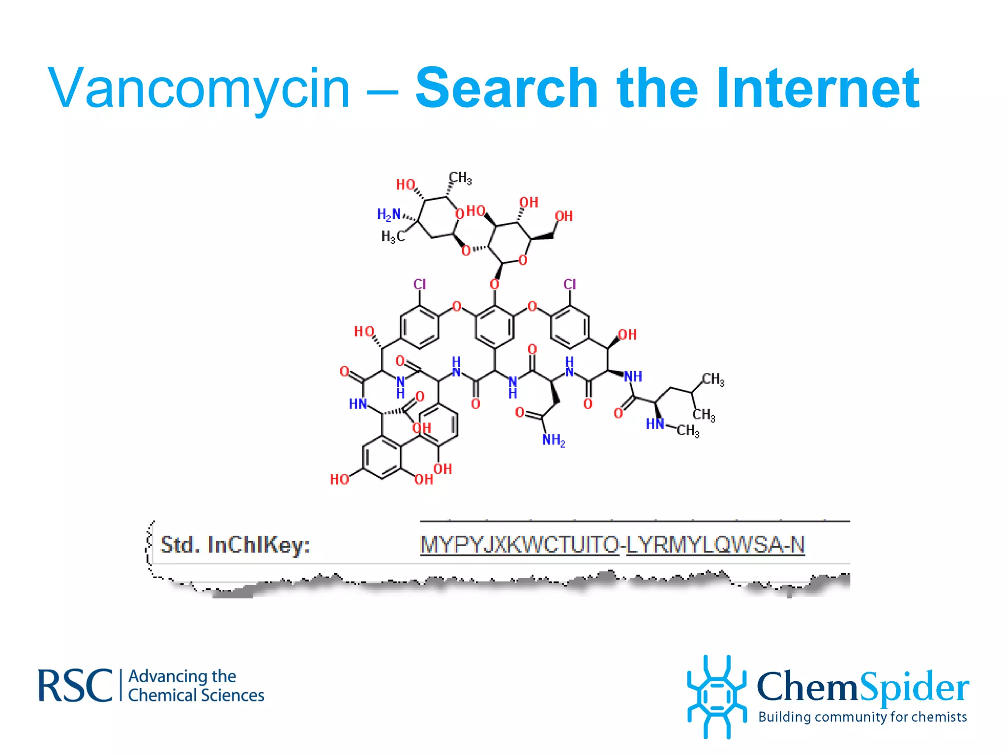 Vancomycin –  Search the Internet 