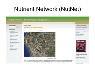 Nutrient Network (NutNet)
 