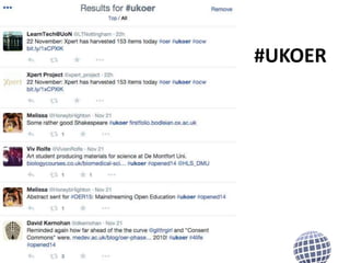 #UKOER