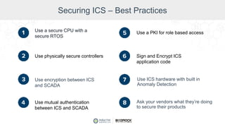 Ics Sign Open and Secure SCADA: Efficient and Economical Control, Without the ...