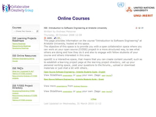 Online Courses
 