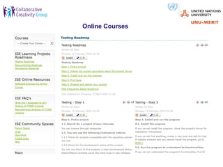 Online Courses
 