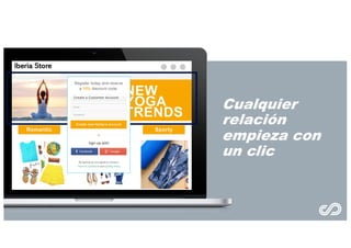 Cualquier
relación
empieza con
un clic
Iberia Store
 