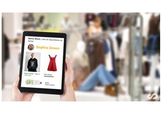 Iberia Store, vista de dependienta detienda
 