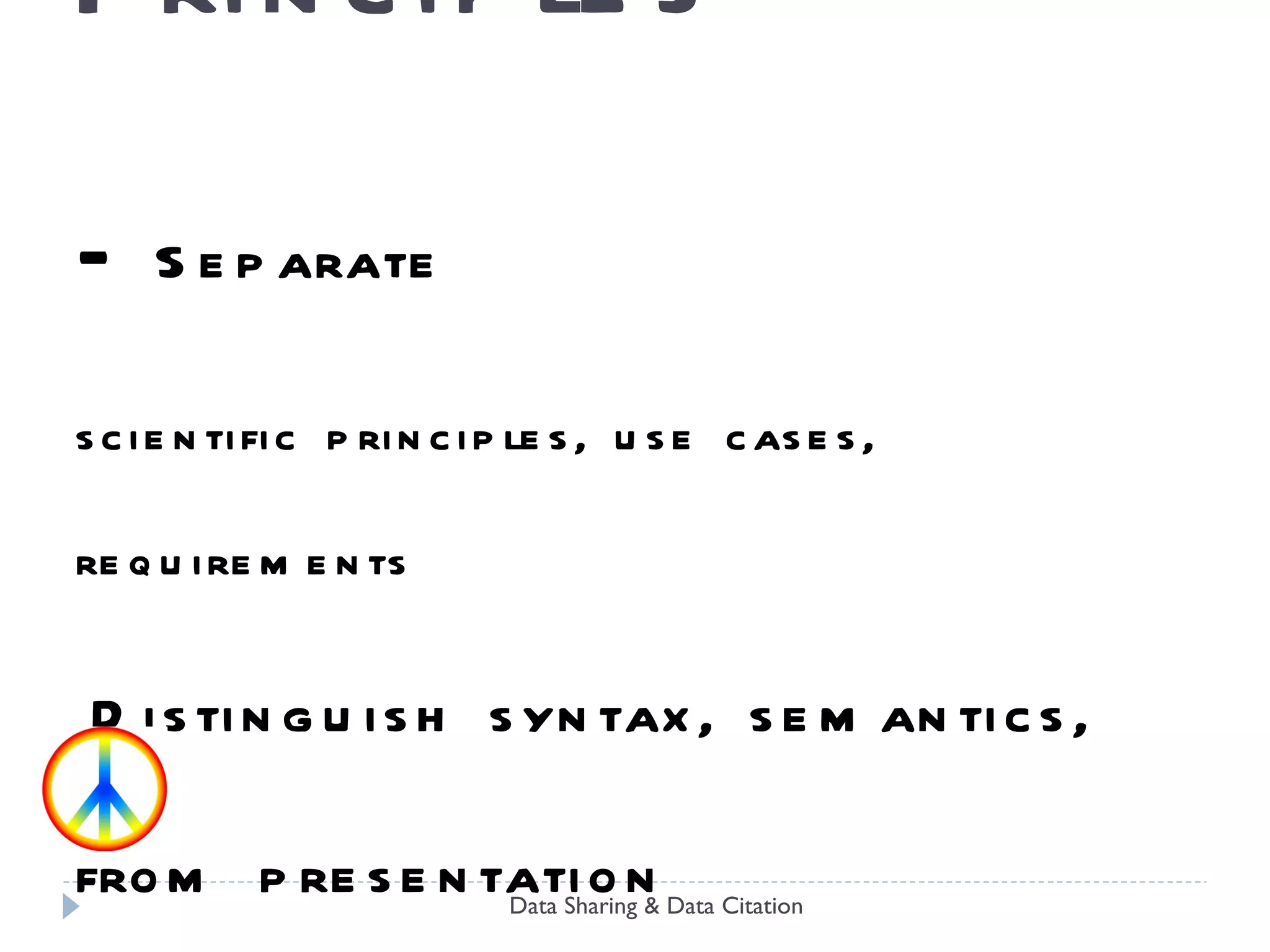 Theory Data Sharing & Data Citation 