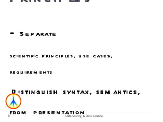 Theory Data Sharing & Data Citation 