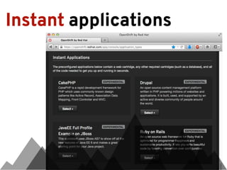Instant applications
 