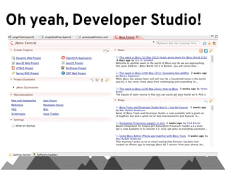 Oh yeah, Developer Studio!
 